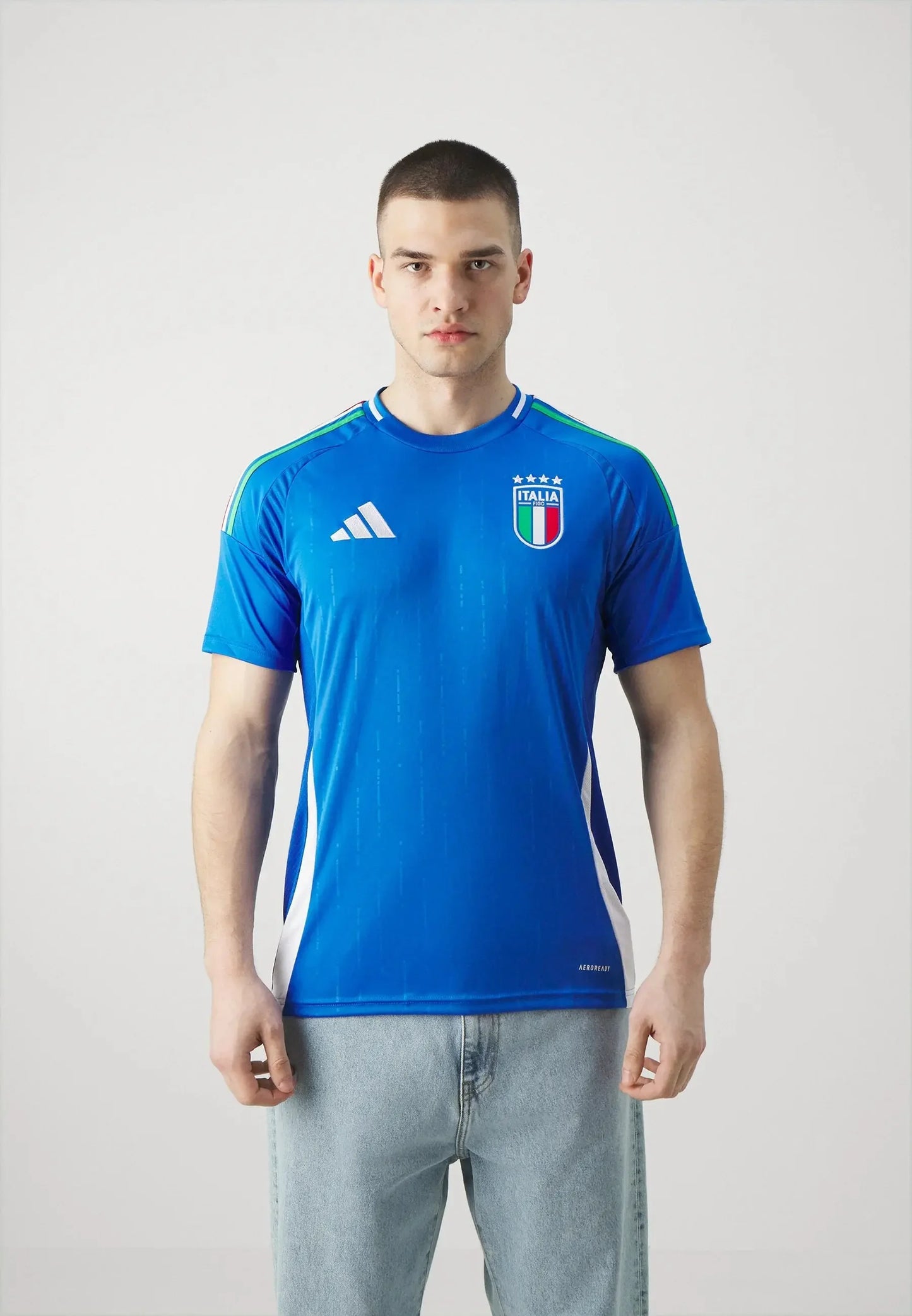 ITALIE MAILLOT BLEU DOMICILE EURO 2024/2025 Sportifoot