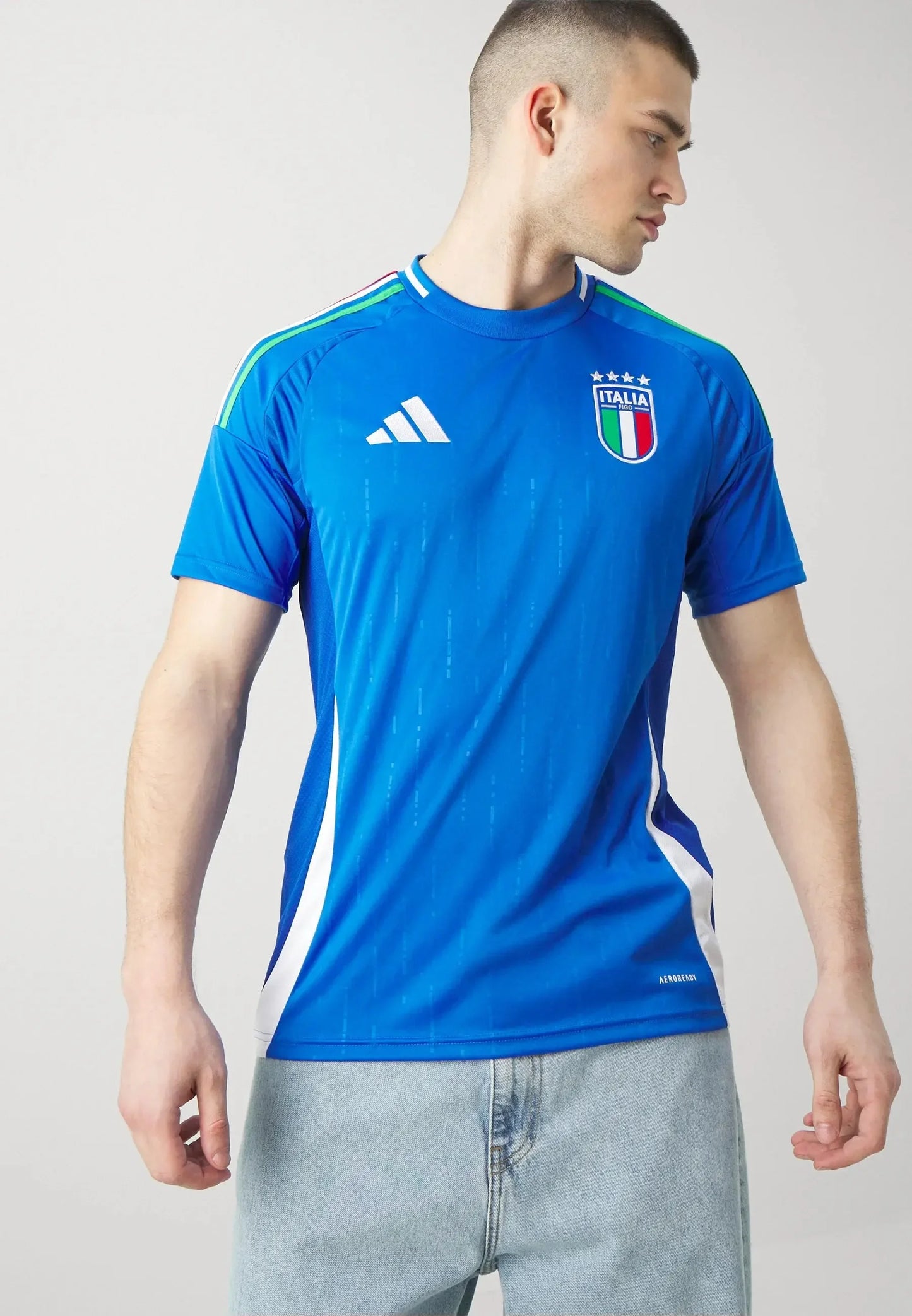 ITALIE MAILLOT BLEU DOMICILE EURO 2024/2025 Sportifoot