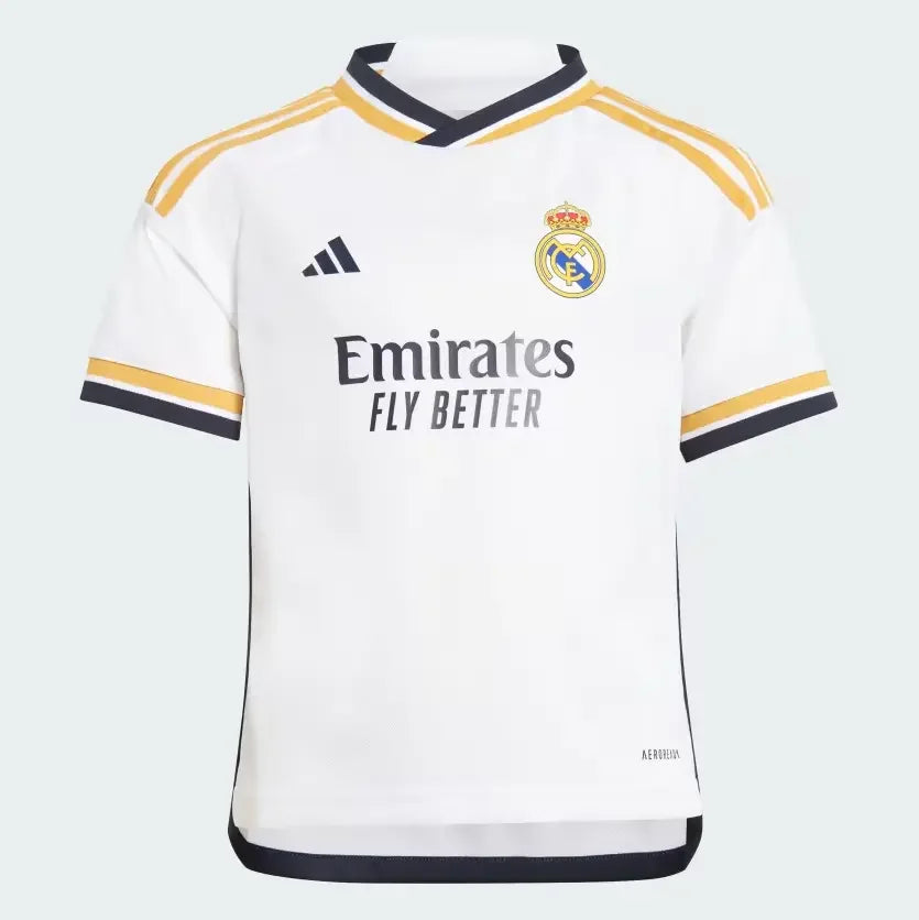 TENUE DOMICILE REAL MADRID 23/24 POUR ENFANT Sportifoot