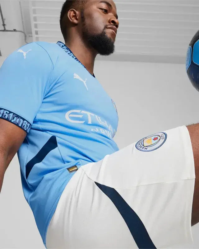 MAILLOT MANCHESTER CITY DOMICILE HOMME 2024/25 BLEU Sportifoot