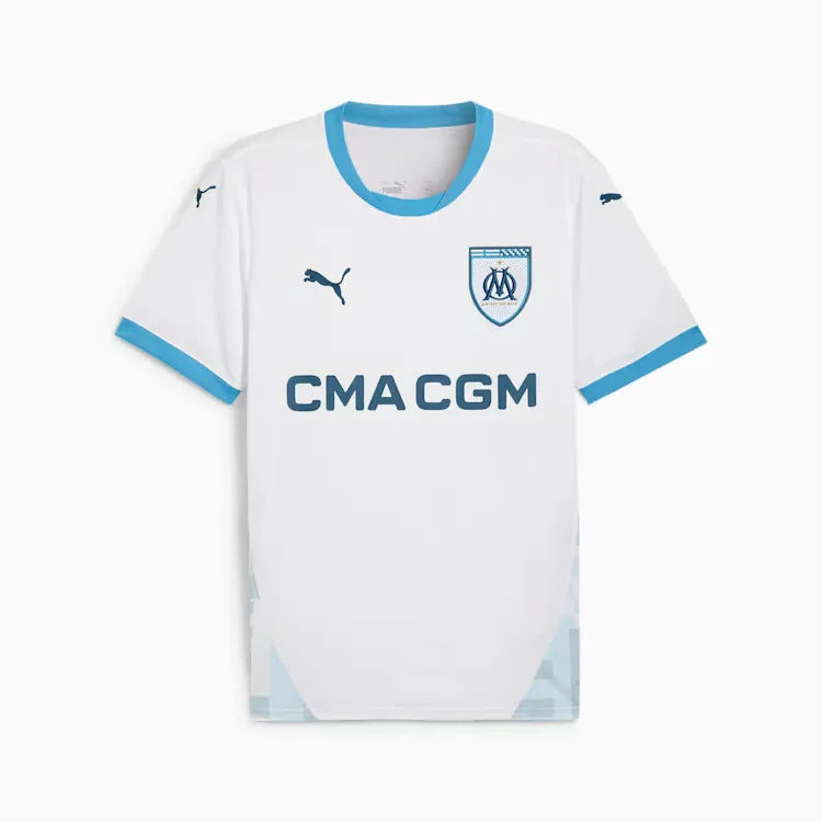MAILLOT OM OLYMPIQUE DE MARSEILLE DOMICILE BLANC 24/25