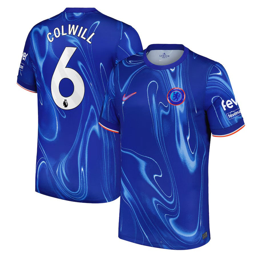 MAILLOT CHELSEA COLWILL DOMICILE BLEU 2024/25