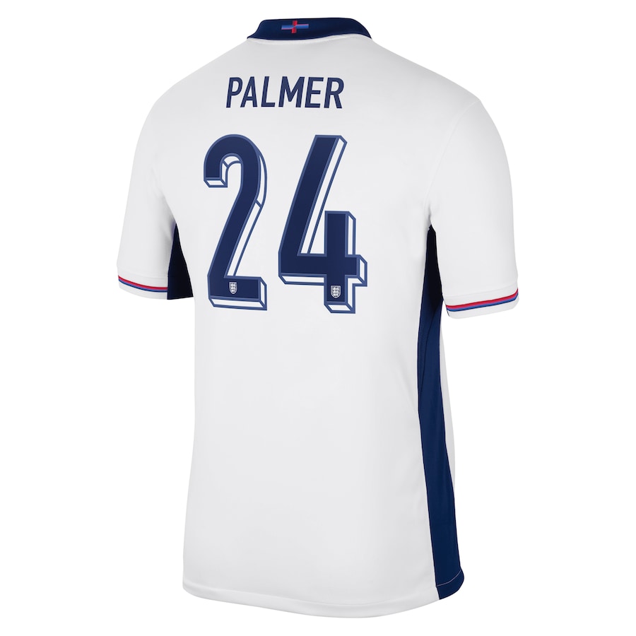 MAILLOT COLE PALMER DOMICILE ANGLETERRE BLANC 2024