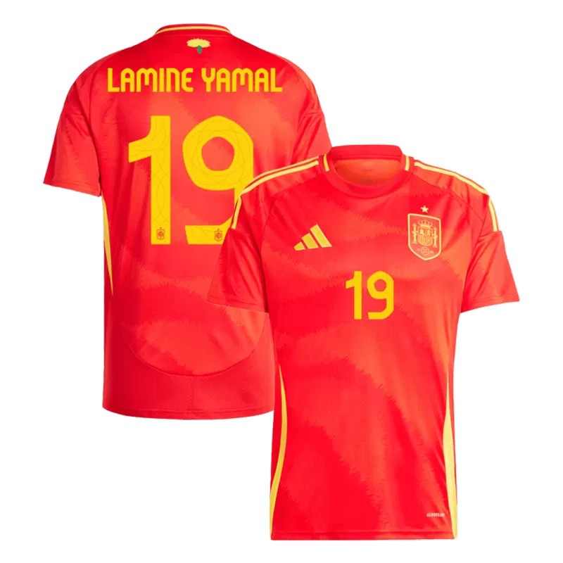 MAILLOT ESPAGNE LAMINE YAMAL DOMICILE 20242025