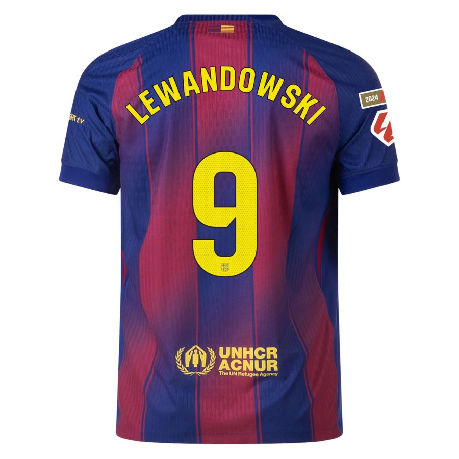 MAILLOT FC BARCELONE LEWANDOWSKI DOMICILE HOMME 2025/2026