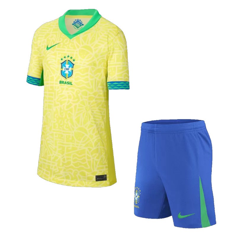 MAILLOT KIT ENFANT BRESIL VINICIUS JR DOMICILE 20242025