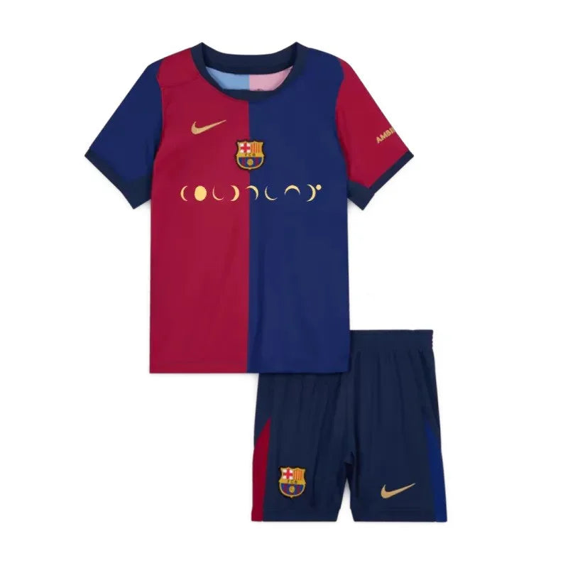 MAILLOT KIT ENFANT FC BARCELON COLDPLAY DOMICILE 2024/2025 Sportifoot