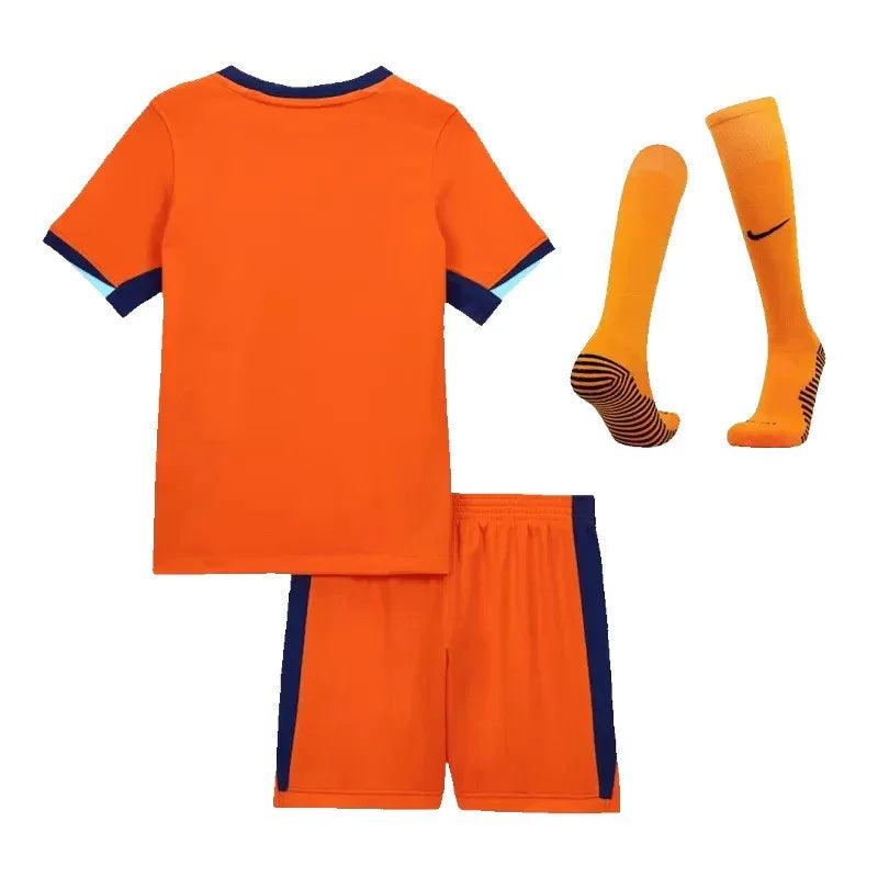MAILLOT KIT ENFANT PAYS BAS DOMICILE 2024/2025