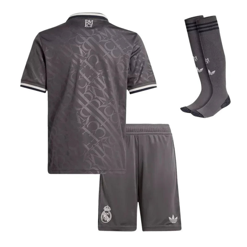 MAILLOT KIT ENFANT REAL MADRID BELLINGHAM THIRD 2024/2025