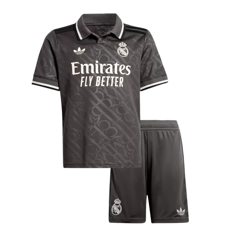 MAILLOT KIT ENFANT REAL MADRID VINICIUS JR THIRD 2024/2025