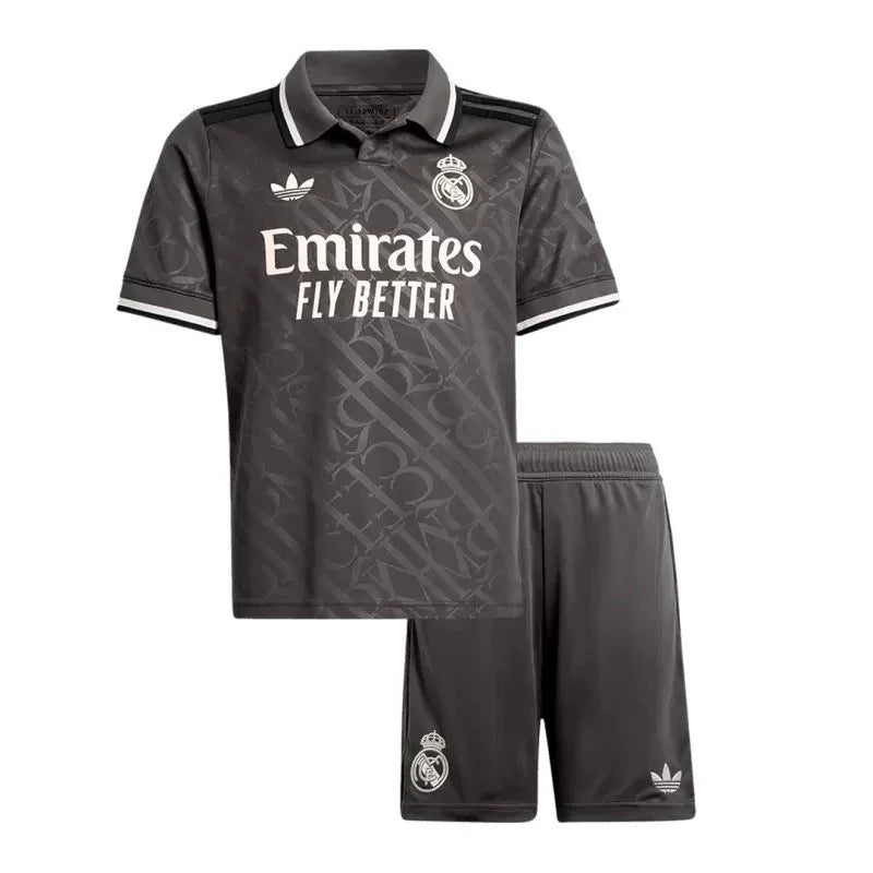 MAILLOT KIT ENFANT REAL MADRID VINICIUS JR THIRD 2024/2025