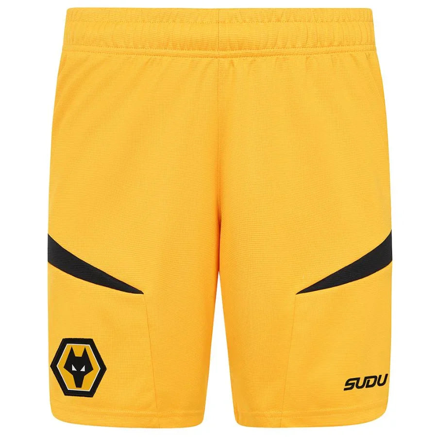 MAILLOT KIT ENFANT WOLVERHAMPTON DOMICILE 2024/2025 GOLD