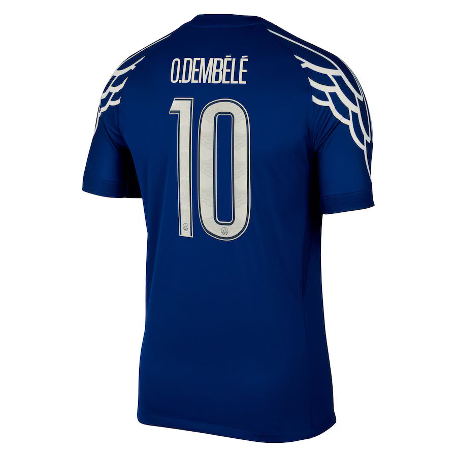 MAILLOT PSG DEMBELE FOURTH BLEU 2024/2025