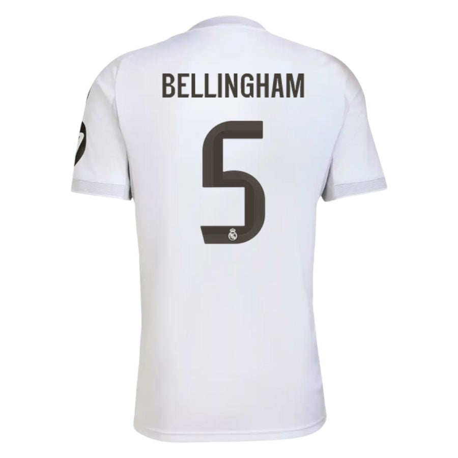 MAILLOT REAL MADRID BELLINGHAM DOMICILE HOMME BLANC 2025/2026