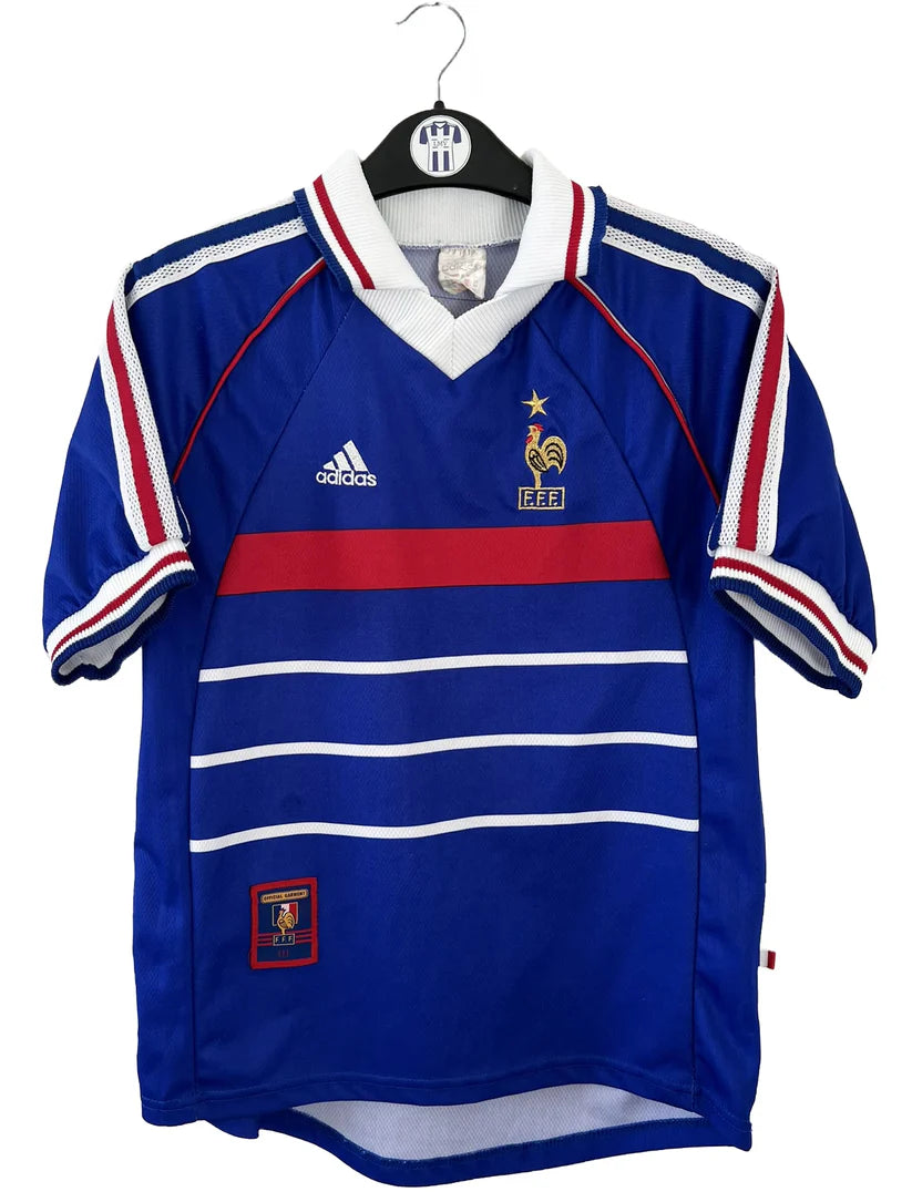 MAILLOT RETRO EQUIPE DE FRANCE DOMICILE ZIDANE