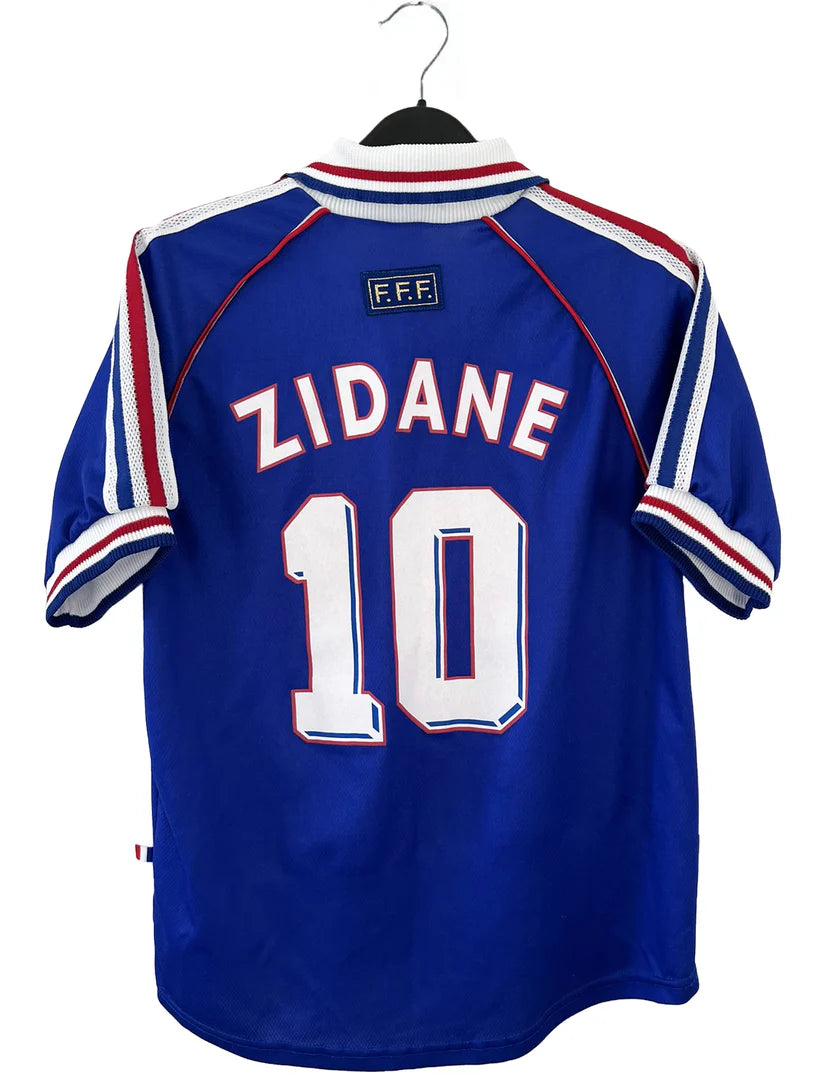 MAILLOT RETRO EQUIPE DE FRANCE DOMICILE ZIDANE