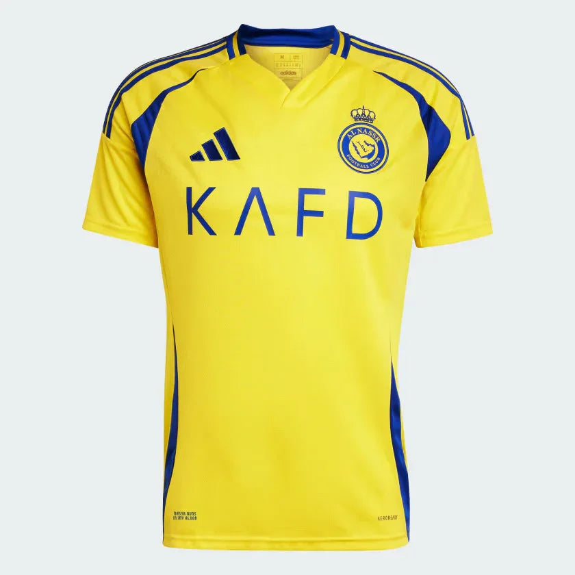 MAILLOT RONALDO AL NASSR JAUNE DOMICILE 2024/2025