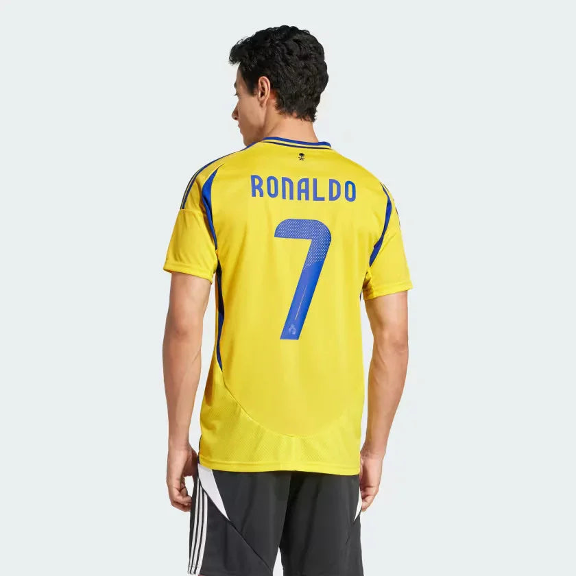 MAILLOT RONALDO AL NASSR JAUNE DOMICILE 2024/2025