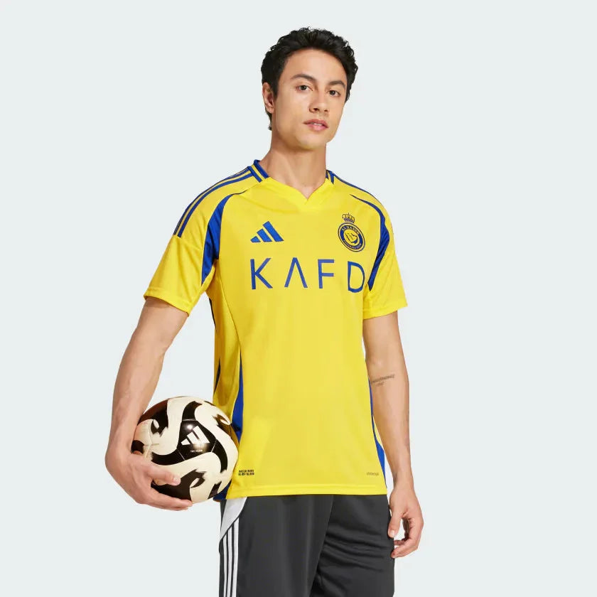 MAILLOT RONALDO AL NASSR JAUNE DOMICILE 2024/2025