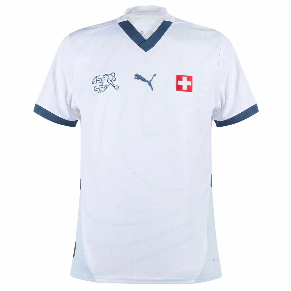 MAILLOT SUISSE EXTERIEUR BLANC 2024/2025
