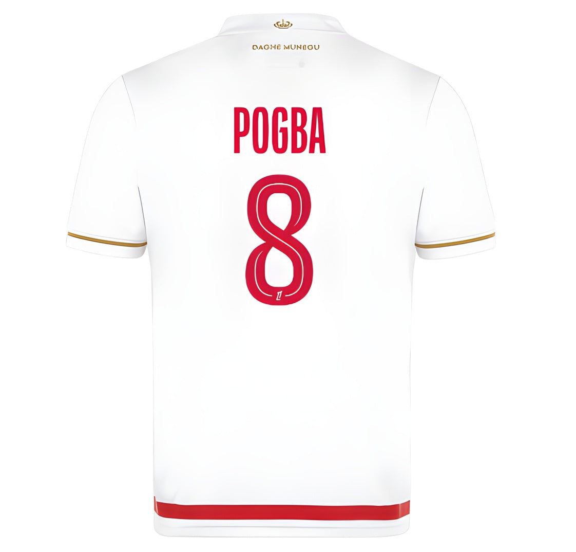 MAILLOT POGBA AS MONACO DOMICILE HOMME 2025/2026