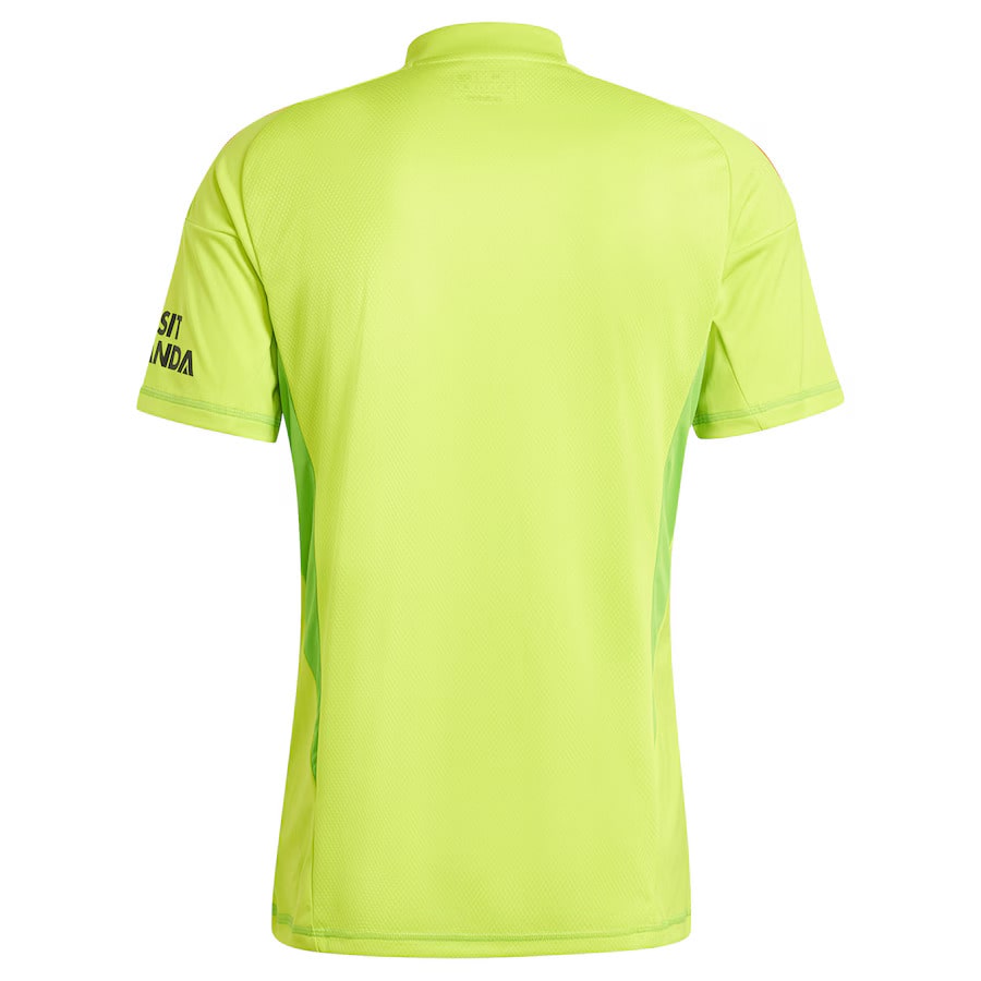 MAILLOT ARSENAL GARDIEN JAUNE HOMME 2024/2025