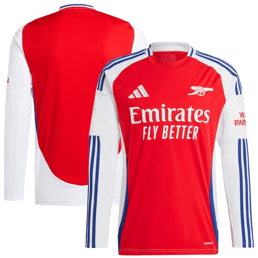 MAILLOT ARSENAL MANCHES LONGUES DOMICILE HOMME 2024/2025