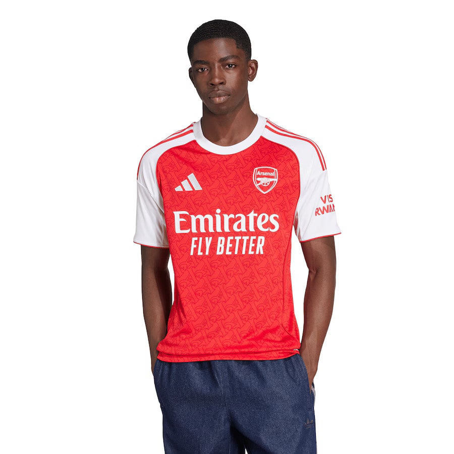 MAILLOT ARSENAL DOMICILE HOMME ROUGE 2025/2026