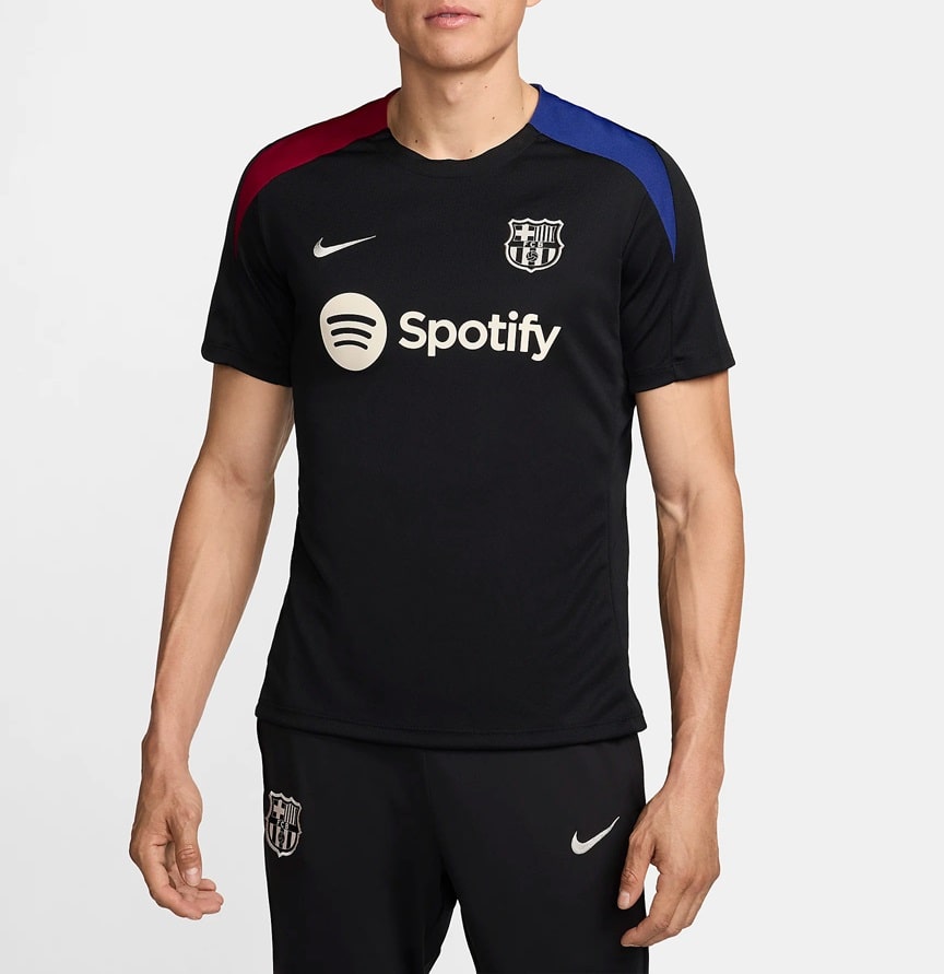 MAILLOT TRAINING BARCELONE HOMME NOIR 2024/2025