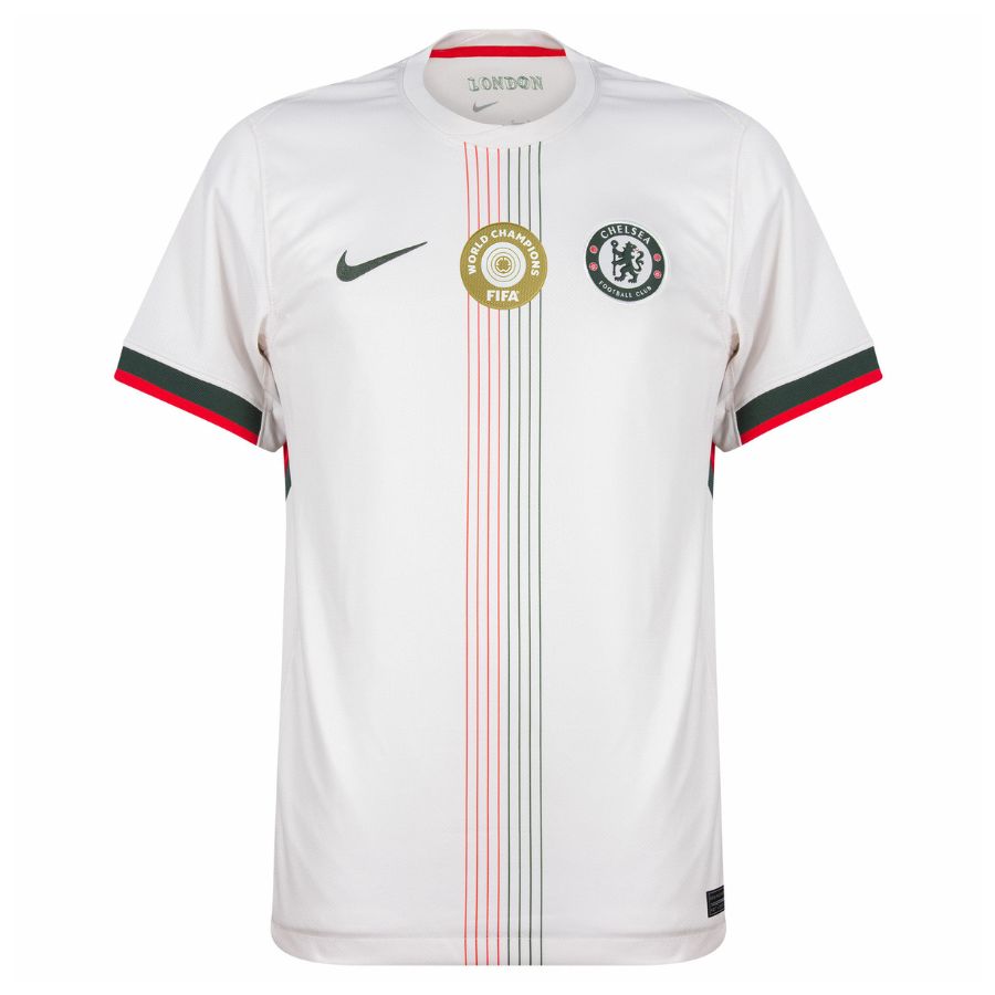 MAILLOT CHELSEA EXTERIEUR HOMME BLANC 2025/2026