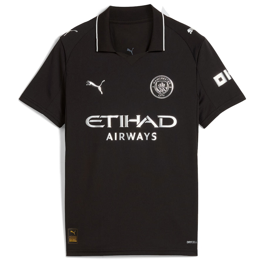 MAILLOT KIT ENFANT MANCHESTER CITY NOIR EXTERIEUR 2025/2026