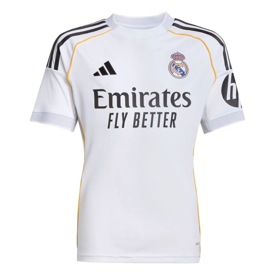 MAILLOT KIT ENFANT REAL MADRID DOMICILE BLANC 2025/2026