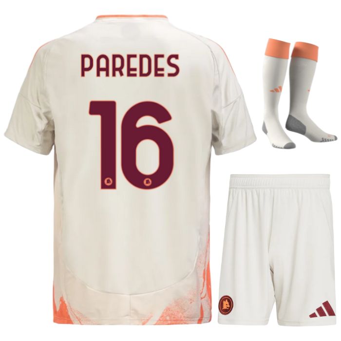 MAILLOT KIT ENFANT AS ROMA EXTERIEUR 2024/2025