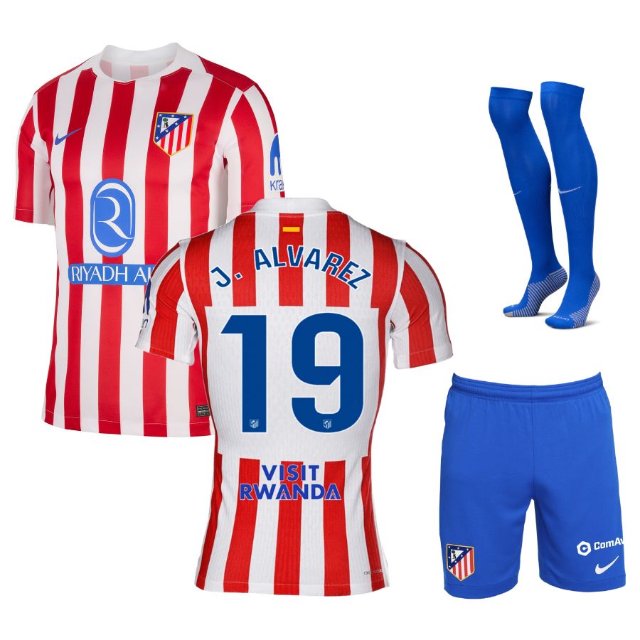 MAILLOT KIT ATLETICO MADRID ENFANT DOMICILE 2025/2026