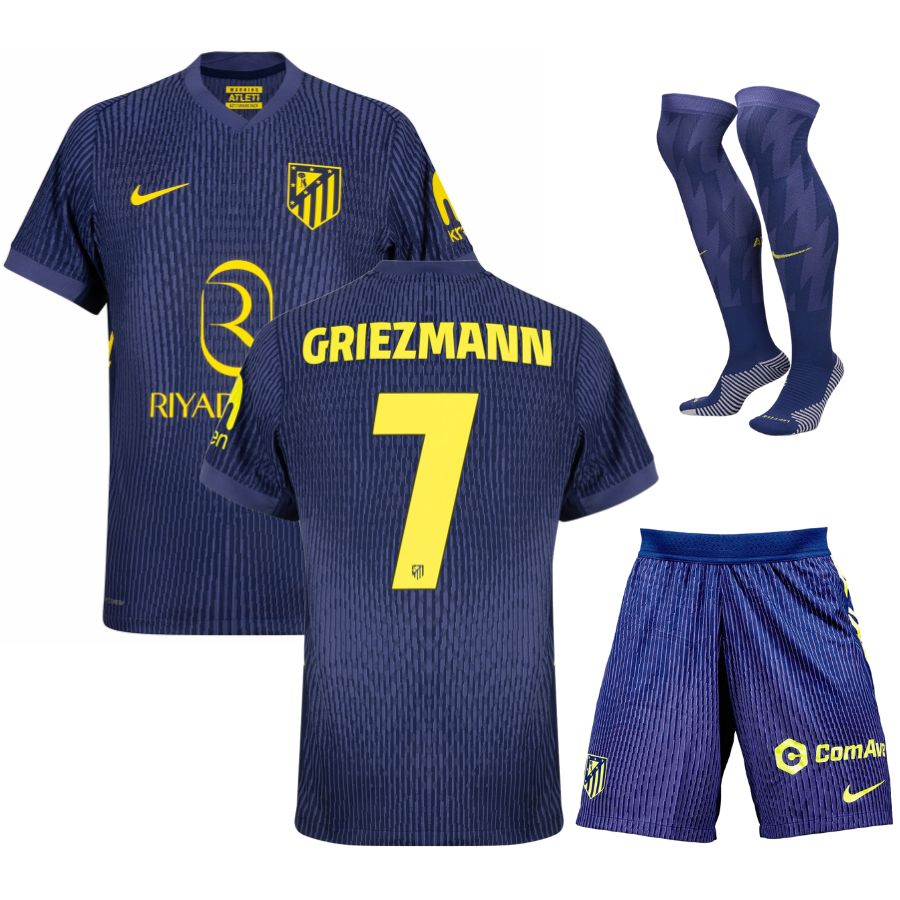 maillot kit enfant atletico madrid exterieur 2025/2026 Griezmann