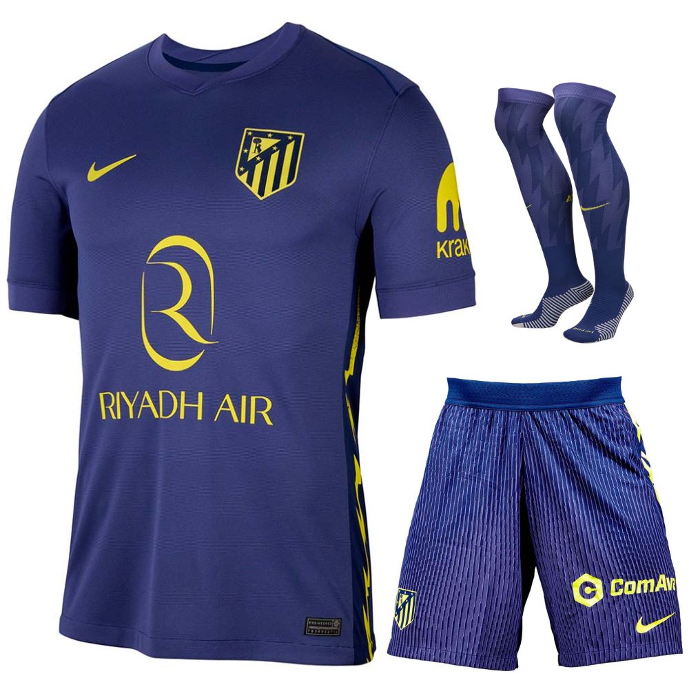 maillot kit enfant atletico madrid exterieur 2025/2026