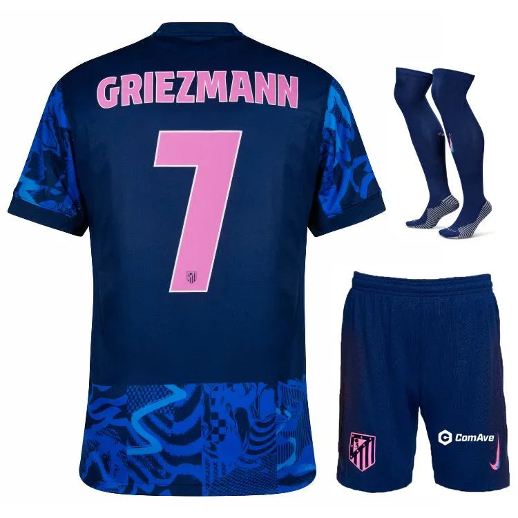 MAILLOT KIT ENFANT ATLETICO MADRID THIRD 2024/2025