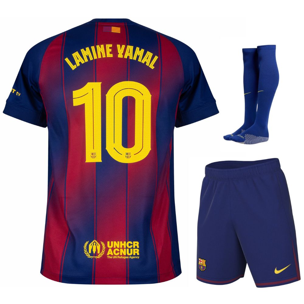 MAILLOT KIT ENFANT BARCELONE DOMICILE 2025/2026