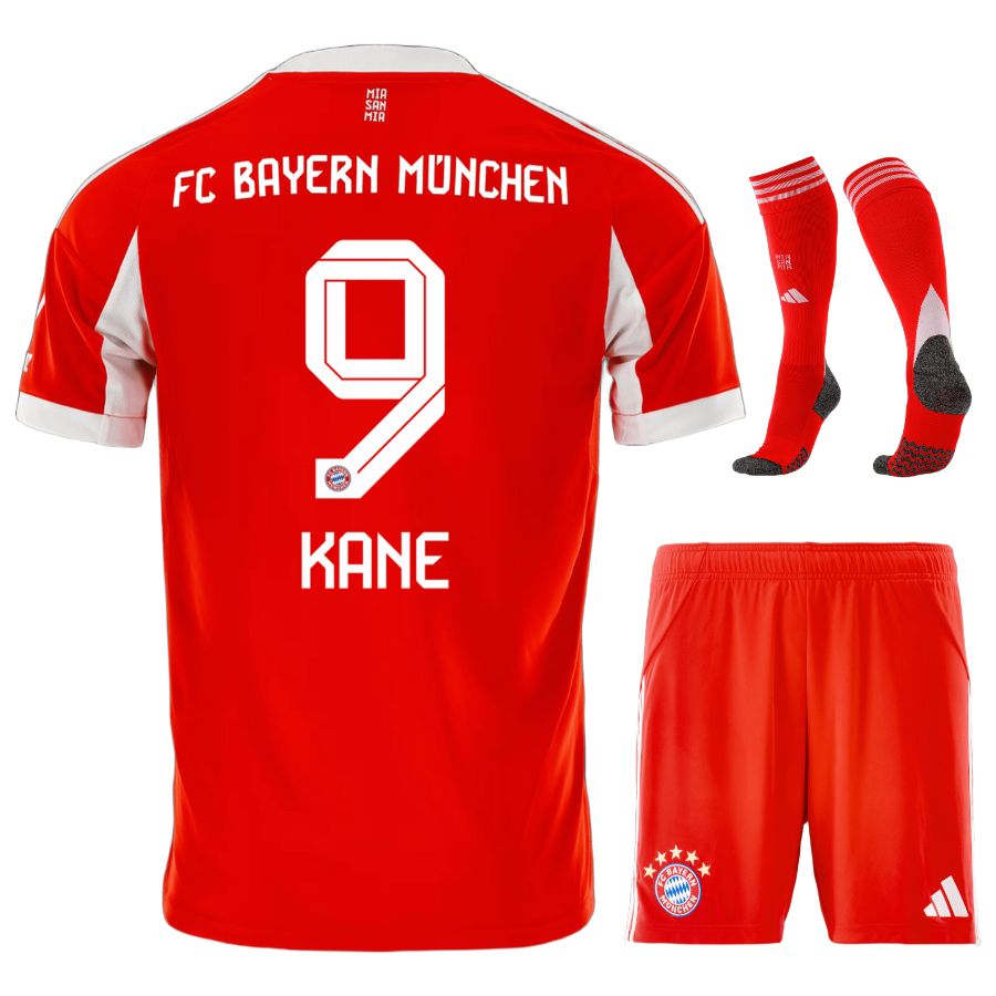 MAILLOT BAYERN MUNICH KIT ENFANT DOMICILE ROUGE 2025/2026