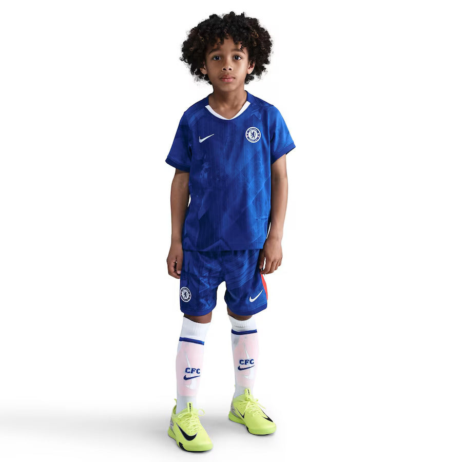 MAILLOT KIT ENFANT CHELSEA DOMICILE BLEU 2025/2026