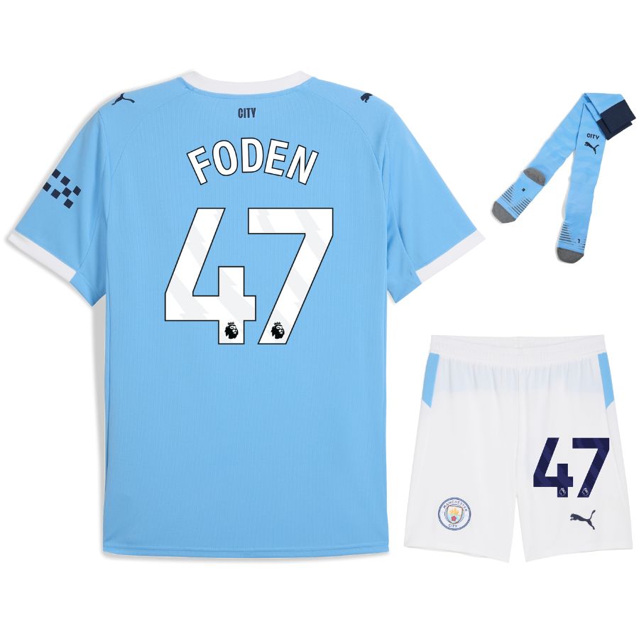 MAILLOT KIT ENFANT MANCHESTER CITY DOMICILE 2025/2026