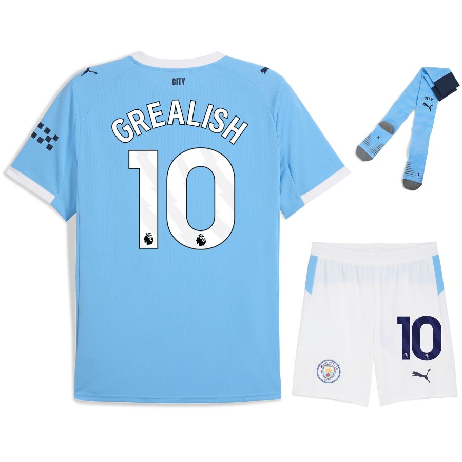 MAILLOT KIT ENFANT MANCHESTER CITY DOMICILE 2025/2026