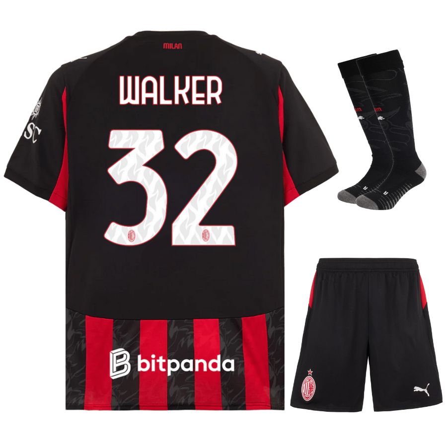 MAILLOT KIT ENFANT AC MILAN DOMICILE 2025/2026