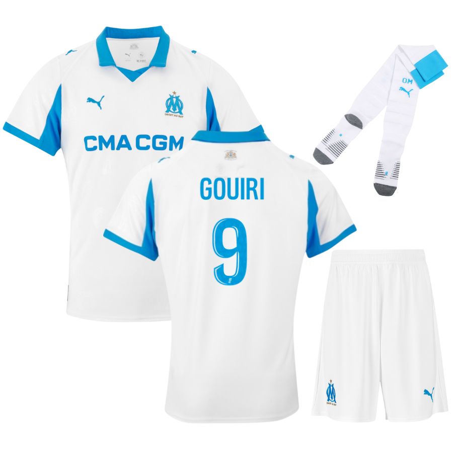MAILLOT KIT ENFANT MARSEILLE DOMICILE 2025/2026