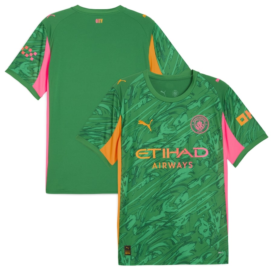 MAILLOT GARDIEN MANCHESTER CITY HOMME DOMICILE 2025/2026