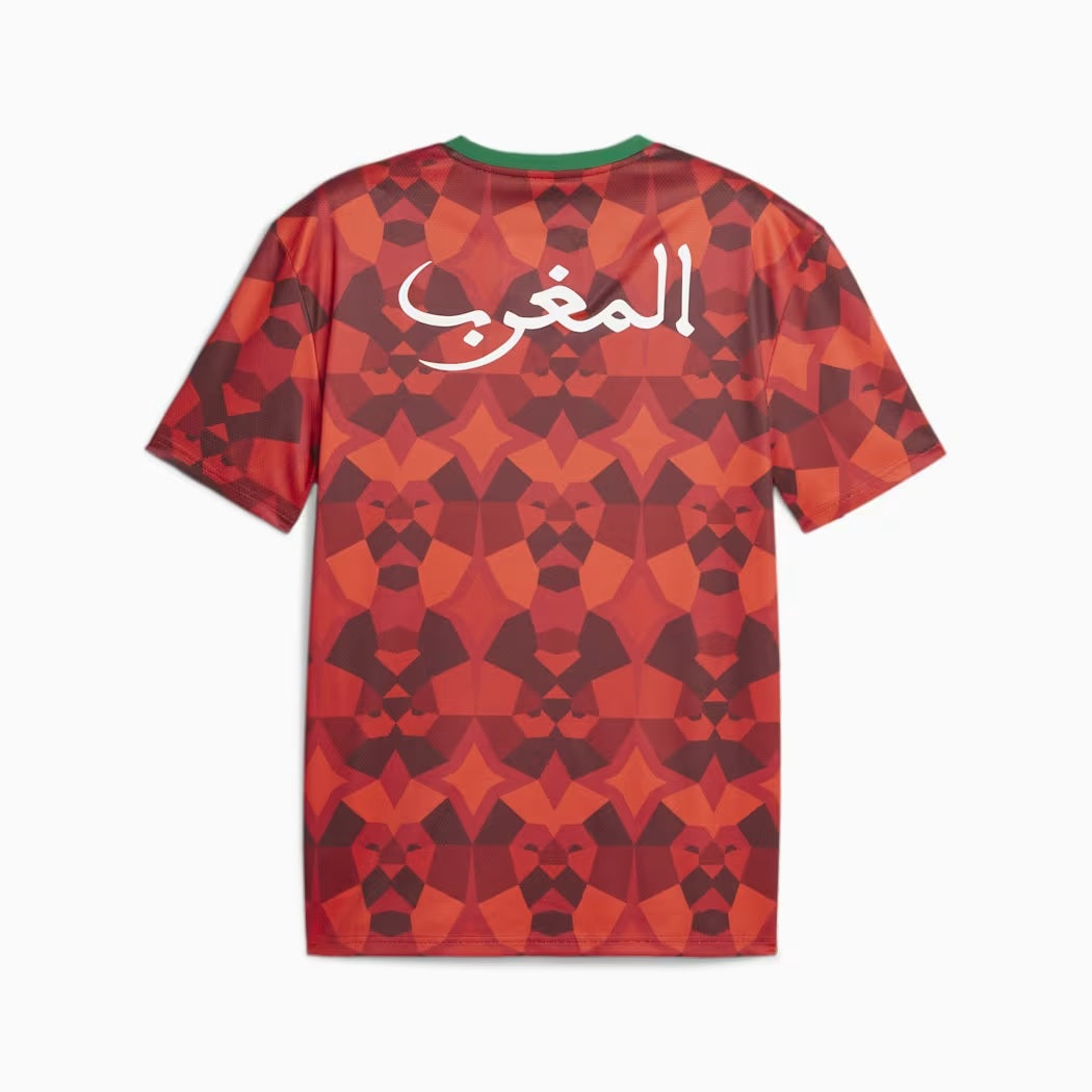 maillot maroc can 2024 - football rouge