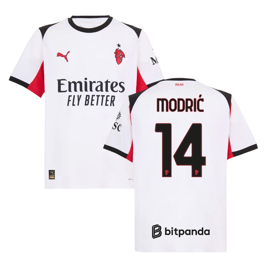 MAILLOT MILAN AC EXTERIEUR HOMME 2025/2026