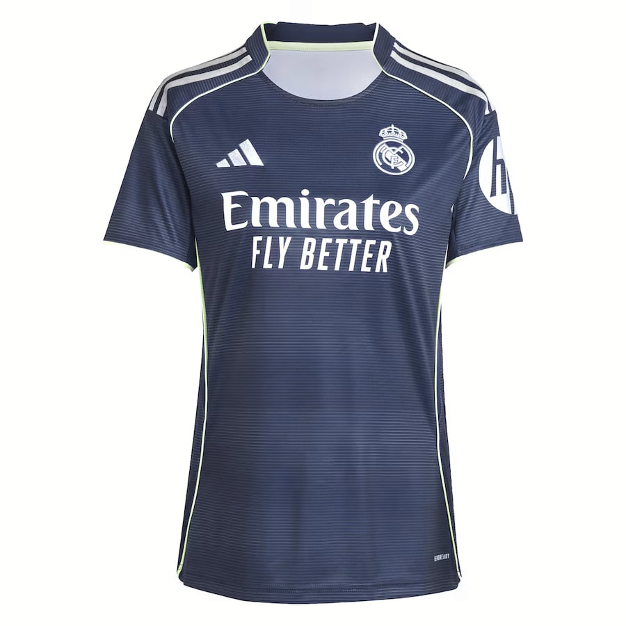 MAILLOT REAL MADRID EXTERIEUR FEMME BLEU 2025/2026