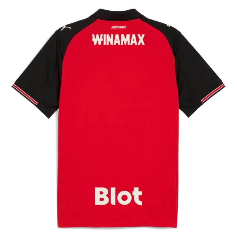 MAILLOT RENNES DOMICILE ROUGE HOMME2025/2026