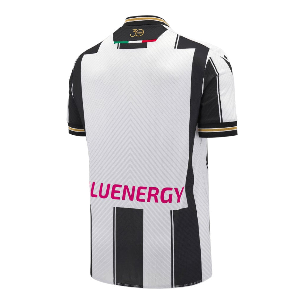 MAILLOT UDINESE DOMICILE HOMME BLANC - NOIR 2024/2025